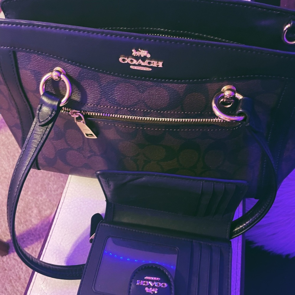 COACH PURSE AND WALLET